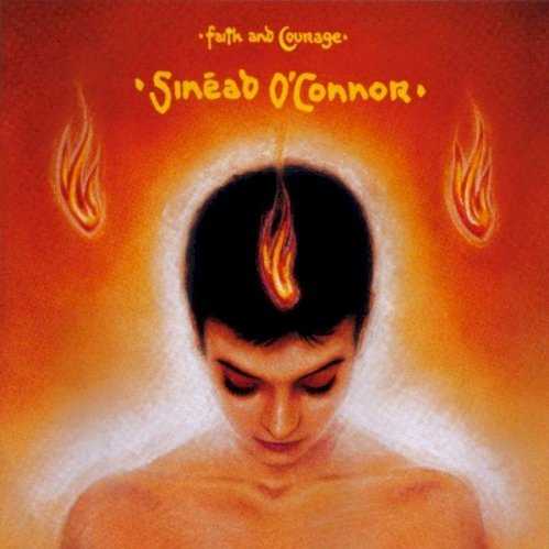 Allmusic album Review : On Faith and Courage, her fifth studio album, Sinéad OConnor sounds both lonely and afraid ("Jealous," "Dancing Lessions") and fiercely confident ("No Mans Woman"). The sorrowful "Hold Back the Night" and the Celtic reggae of "The Lambs Book of Life" -- the latter a slap against her native Ireland -- are among her most honest songs. Despite the spiritual content, OConnors bitterness prevails.