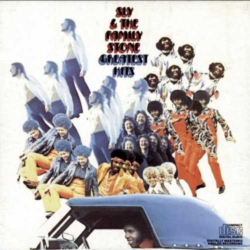 Allmusic album Review : Released in 1970 during the stopgap between Stand! and Theres a Riot Goin On, Greatest Hits inadvertently arrived at precisely the right moment, summarizing Sly & the Family Stones joyous hit-making run on the pop and R&B charts. Technically, only four songs here reached the Top Ten, with only two others hitting the Top 40, but judging this solely on charts is misleading, since this is simply a peerless singles collection. This summarizes their first four albums perfectly (almost all of Stand! outside of the two jams and "Somebodys Watching You" is here), adding the non-LP singles "Hot Fun in the Summertime," "Thank You (Falettinme Be Mice Elf Agin)," and "Everybody Is a Star," possibly the loveliest thing they ever recorded. But, this isnt merely a summary (and, if it was just that, Anthology, the early-80s comp that covers Riot and Fresh would be stronger than this), its one of the greatest party records of all time. Music is rarely as vivacious, vigorous, and vibrant as this, and captured on one album, the spirit, sound, and songs of Sly & the Family Stone are all the more stunning. Greatest hits dont come better than this -- in fact, music rarely does. greatest_hits