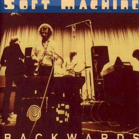 Allmusic album Review : Albums of archival material by Soft Machine abound, especially when it comes to the era surrounding the groups Third and Fourth albums (1970-1971). While some of these documents hold interest for casual fans (Virtually and Noisette, both good-sounding live sets), Backwards will appeal only to the die-hard Soft head. Culled here are recordings from three different sources that vary in sound quality from good to poor -- but the fan wont mind considering the historical and sentimental importance of some of these tracks. The CD begins in late May 1970 with 40 minutes of material from a typical set of the quartet lineup (Mike Ratledge, Hugh Hopper, Elton Dean, Robert Wyatt). "Facelift," "Moon in June" (the instrumental section), and "Esthers Nose Job" are all well documented, but these interpretations match in quality any others previously available. Then listeners move backward in time (hence the CDs title) to November 1969 for two excerpts of a rare performance by the short-lived "big-band" lineup that added the brass section of Marc Charig, Nick Evans, and Lyn Dobson -- the first two were part of Keith Tippetts sextet and also appeared on King Crimsons album from the same period. They give "Facelift" a...face-lift. The sound is muddy (especially when it comes to organ and drums) but the horns come through crisp and quite exciting. The CD ends with the demo version of Wyatts "Moon in June" (the first part Wyatt solo from late 1968 and the second part with the group from mid-1969). The official version on Third is much superior in all aspects, but this ultra-rare item will satisfy the curiosity of the fans.