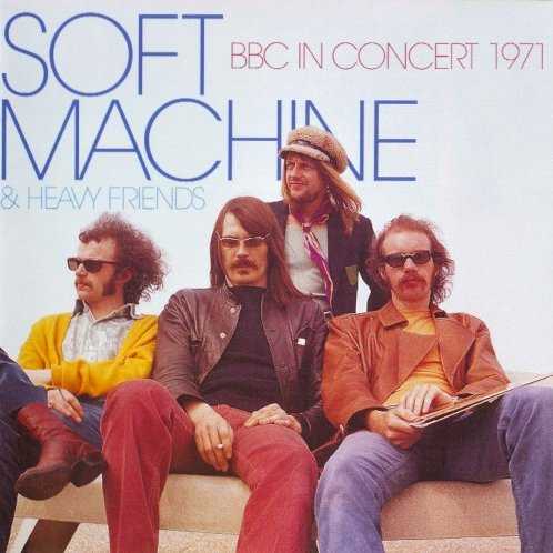 Allmusic album Review : This live set features the Soft Machine on BBC Radio with host John Peel from a March 1971 broadcast on his legendary In Concert series. This shows uniqueness is immediately evident by the horn-driven ten-piece band with Hugh Hopper (bass), Mike Ratledge (keyboards), Robert Wyatt (drums), Elton Dean (sax), Marc Charig (cornet), Ronnie Scott (tenor sax), Roy Babbington (double bass), Paul Nieman (trombone), Phil Howard (drums), and Neville Whitehead (bass). The combo bears more of a sonic resemblance to the type of stuff that Miles Davis was concurrently doing than to anything even remotely associated with earlier Soft Machine sides. The avant-garde jazz they fully embraced beginning with Third (1970) has translated into one of the most alternately skillful and aggressive of the numerous lineups that the Softs would endure. Despite its sheer size, the band adeptly steers through jazzier numbers such as "Teeth," the driving free-form sizzle of "Neo Caliban Grides," and the opening "Blind Badger." The latter two performances are cut from the same inspired cloth as heard on Deans highly recommended solo debut, Just Us (1971). The double bass, sax, and percussion innately combine on the uninhibited and well-jammed "Out-Bloody-Rageous," especially Ratledges sublime electric piano runs as they dart in and out of the spring-loaded rhythm and brass-filled punctuations. Seasoned listeners should make haste in securing both this disc and the companion volume, BBC Radio 1 Live, Vol. 2 (1994). Anyone looking for a good place to start should direct their efforts toward locating Third and Fourth by the Soft Machine, as well as the previously mentioned and thoroughly excellent Just Us from Elton Dean.