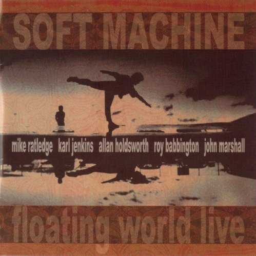 Allmusic album Review : With the release of Floating World Live, as of 2006 there were four CDs on the market -- two studio and two live discs -- representing the peak of Soft Machines "guitar fusion" years. Bundles and Softs (studio) and Floating World Live and British Tour 75 (live) are all recommended to anyone for whom jazz-rock fusion doesnt cause a breakout in hives, with the live discs capturing inspired performances and having an edge over the studio efforts. The expertly recorded Floating World is clear evidence that Allan Holdsworth was just what Soft Machine needed in the mid-70s. By the time this live German show had been (partially) captured by Radio Bremen in January 1975, Holdsworth had been with the band for slightly over a year, and the Softs had already recorded Bundles with him. This is a killer live set, and Holdsworths lightning-fast scalar runs, wide-interval leaps, and expressive note-bending over the bands vamps and composer Karl Jenkins chordal changes -- not to mention his prominent positioning in the mix -- make Floating World a must-hear for any fans of the blurry-fingered axeman. He plays a touch of beautiful violin as well. No wonder jaws were dropping all around -- and apparently including the jaws of his bandmates, for Floating World sounds rather less like the work of a fully collaborative band and more like a live date by a guitarist-led fusion outfit than the British Tour 75 recording from later that same year after John Etheridge had joined the group following Holdsworths departure.<br><br> The flow of the overall Floating World set is at least partially to blame for any slight comparative shortcomings, particularly during the first half but redeemed by some inspired playing from all quarters at the conclusion. The group seems to have barely gotten underway when Roy Babbingtons bass solo, "Ealing Comedy," makes an appearance; its a great showcase including some Canterbury-esque fuzz in the mold of the pioneering Hugh Hopper, but its placement so soon in the proceedings somewhat derails the initial momentum of "Bundles" and "Land of the Bag Snake." And midway through, it doesnt help that "Hazard Profile," the Jenkins multi-part composition that would soon introduce Holdsworth to flabbergasted listeners upon the release of Bundles, fades out after less than five minutes -- thats where the radio station placed its commercial break. (Curious listeners are encouraged to check out the 2015 Cuneiform CD/DVD set Switzerland 1974, which presents a version of the complete "Hazard Profile" from a July 1974 performance at the Montreux Jazz Festival and, in fact, an overall set order more like Bundles itself.) Both the Floating World and British Tour CDs feature solo Mike Ratledge synthesizer and John Marshall drumngong interludes -- here respectively named "North Point" and "J.S.M." -- but on this disc they further tilt the balance away from the full-band music and contribute to the feeling that Soft Machine had become a vehicle for solo statements with Holdsworth leading the way.<br><br> Still, this is a vital document proving that the Softs were capable of some truly magnificent music during the mid-70s -- and they were still evolving, testing the waters in live performance on a funked-up jam like "Riff III" that would later develop into "Ban-Ban Caliban" after Holdsworth bailed and Etheridge climbed aboard. Floating World Live reveals Soft Machine caught up in the excitement of a new direction thanks to an extraordinary guitarist who provided the band with a much welcome shot in the arm. The new direction heard here would continue with Etheridge blazing his own impossibly fast trails on the six-string, and Soft Machine would experience a final peak -- as demonstrated on British Tour 75, Softs, and Alive & Well: Recorded in Paris -- before dissolution and mediocrity truly began setting in.