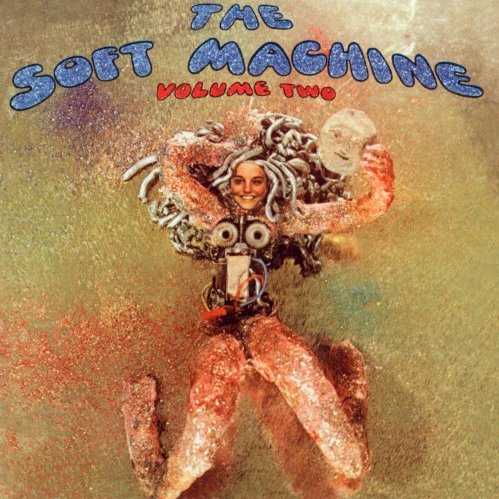 Allmusic album Review : The first Soft Machine LP usually got the attention, with its movable parts sleeve, as well as the presence of ultra-talented songwriter Kevin Ayers. But musically, Volume Two better conveys the Dada-ist whimsy and powerful avant rock leanings of the band. Hugh Hopper took over for Ayers on bass, and his fuzz tones and experimental leanings supplanted Ayers pop emphasis. The creative nucleus behind this most progressive of progressive rock albums, however, is Robert Wyatt. He provides the musical arrangements to Hoppers quirky ideas on the stream-of-consciousness collection of tunes ("Rivmic Melodies") on side one. Unlike the first record, which sounded choppy and often somnolent, this one blends together better, and it has a livelier sound. The addition of session horn players enhanced the Softs non-guitar lineup, and keyboardist Mike Ratledge, whose musical erudition frequently clashed in the early days with the free-spirited Wyatt, Ayers, and Daevid Allen, lightened his touch here. He even contributes one of the albums highlights with "Pig" ("Virgins are boring/They should be grateful for the things theyre ignoring"). But its Wyatt who lifts this odd musical jewel to its artistic heights. He uses his tender voice like a jazz instrument, scatting (in Spanish!) on "Dada Was Here," and sounding entirely heartfelt in "Have You Ever Bean Green," a brief tribute to the Jimi Hendrix Experience, with whom the Softs toured ("Thank you Noel and Mitch, thank you Jim, for our exposure to the crowd"). Fans of the Canterbury scene will also relish "As Long as He Lies Perfectly Still," a loving tribute to ex-bandmate Ayers. This is the one record that effectively assimilates rock, absurdist humor, jazz, and the avant-garde, and it misses classic status only due to some dissonant instrumentation on side two.