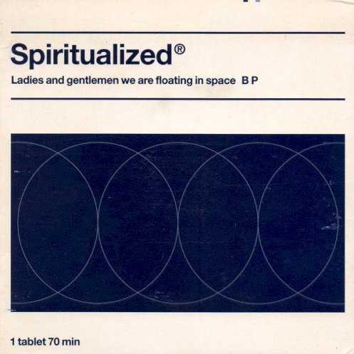 Allmusic album Review : Spiritualizeds third collection of hypnotic headphone symphonies is their most brilliant and accessible to date. Largely forsaking the drones and minimalistic, repetitive riffs which have characterized his work since the halcyon days of Spacemen 3, Jason Pierce re-focuses here and spins off into myriad new directions; in a sense, Ladies and Gentlemen We Are Floating in Space, with its majestic, Spector-like glow, is his classic rock album. "Come Together" and the blistering "Electricity" are his most edgy, straightforward rockers in eons, while the stunning "I Think Im in Love" settles into a divided-psyche call-and-response R&B groove, and the closing "Cop Shoot Cop" (with guest Dr. John) locks into a voodoo blues trance. Lyrically, Pierce is at his most open and honest: The record is a heartfelt confessional of love and loss, with redemption found only in the form of drugs -- designed, no less, to look like a prescription pharmaceutical package, Ladies and Gentlemen is pointedly explicit in its description of drug use as a means of killing the pain on track after track. Conversely, never before have the literal implications of the name "Spiritualized" been explored in such earnest detail -- the London Community Gospel Choir appears prominently on a number of songs, while another bears the title "No God, Only Religion," pushing the music even further toward the kind of cosmic gospel transcendence it craves. A masterpiece.