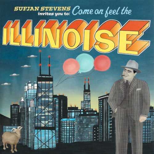 Allmusic album Review : With two states down and only 48 to go, Sufjan Stevens ambitious musical map of the Unites States of America should be completed -- if he puts out one a year -- sometime around 2053. Its a daunting task (and not an entirely original one at that), but if each subsequent record is as good as Illinois, fans who live long enough to witness the projects completion will no doubt find themselves to be scholars of both state history and its narrators shape-shifting soul. Stevens folk epics, as played by his signature mini-orchestra, have changed little since his 2003 foray into Michigan -- a charge that may cause some grumbling among that albums detractors -- but theres a newfound optimism that runs through much of Illinois that echoes the states "Gateway to the West" pioneering spirit. Glorious road trip-ready cuts like "The Man of Metropolis Steals Our Hearts," "Come On! Feel the Illinoise!," and "Chicago" have an expansiveness that radiates with the ballast of history and the promise of new beginnings. Stevens has done his research, with references to everyone from Abe Lincoln, Frank Lloyd Wright, and the ghost of Carl Sandburg to John Wayne Gacy -- the latter provides one the song cycles most affecting moments. The lush (yet still distinctly lo-fi) indie pop melodies draw as much from classic rock as they do progressive folk. "Jacksonville," with its four-chord banjo lurch, mines "Old Man"-era Neil Young, disco strings dance around "They Are Night Zombies!! They Are Neighbors!! They Have Come Back from the Dead!! Ahhhh!," while the rousing pre-finale "The Tallest Man, the Broadest Shoulders" is pure Peanuts-infused Vince Guaraldi as filtered through the ambiguous kaleidoscope of Danielson Famile spiritualism. Theres a distinct community theater vibe to the whole affair that may or may not be the result of numerous photo shoots in which the players are dressed in adult-style Boy Scout uniforms -- it brings to mind the Blaine Players from Christopher Guests small-town theater parody Waiting for Guffman -- but the majority of Illinois is alarmingly earnest. Stevens may be a snake-oil salesman, but hes got pretty good stuff, and like many of historys most untrustworthy wordsmiths, he somehow manages to switch the opportunist off and turn on the human being each time the listener gets suspicious of his intentions.