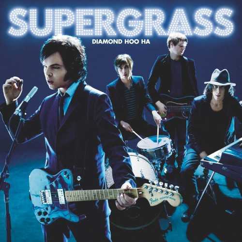 Allmusic album Review : After spending a dark, contemplative night on the Road to Rouen, Supergrass come crashing back to life with Diamond Hoo Ha, an album every bit as cheerfully gaudy and vulgar as its title. It all begins, as it should, with "Diamond Hoo Hah Man," a wicked send-up of the White Stripes gonzo thump that rivals "Blue Orchid" and "Icky Thump" in its outsized swagger, while providing the touchstone for the rest of the record, not so much in its sound but in its attitude. Not that Supergrass doesnt crank the guitars here, as they offer up the stomping Stooges shuffle of "Bad Blood" and spangly "Rebel in You" in quick succession, but after this furious opening triptych, the band widens their net and lightens their touch, reconnecting with their signature impish humor that was quite deliberately missing on much of Road to Rouen despite its punning title. At times they actually overplay their mischief, overloading "Whiskey and Green Tea" with too much stylized British whimsy, it threatens to topple over on the weight of its braying brass. This isnt the only time that the band doesnt seem to fully have their urges under control, as there are a few pop tunes toward the end of the record that dont quite click as their hooks arent finely honed. This is how Diamond Hoo Ha differs from 2002s incandescent Life on Other Planets which offered song after song that effortlessly dazzled. Here, Supergrass seem to labor a little to achieve such high times...but only toward the end of the record, which is solid and well-crafted but lacking the glorious, giddy highs the band offers at the beginning. However, that first half -- somewhat ironically ending after the jazzy soft rock sheen of "Return of Inspiration" -- holds its own with the best of Supergrass, filled with mammoth melodies and unbridled fun. Its more than enough to make Diamond Hoo Ha worth hearing, and its just enough to illustrate the difference (and the merits) between inspiration and craft.