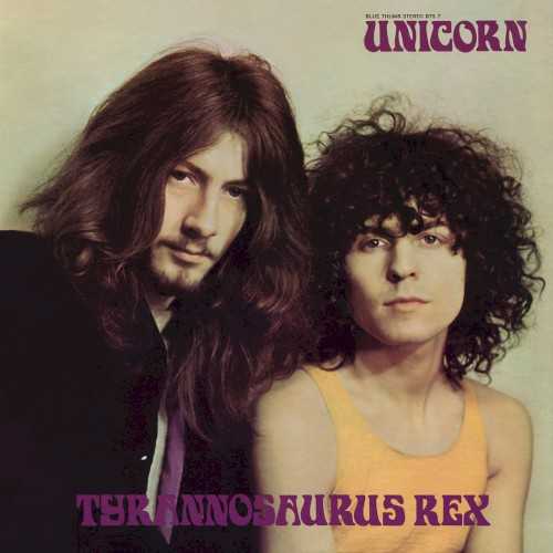 Allmusic album Review : The third Tyrannosaurus Rex album, and their debut U.S. release, Unicorn was also the first to steadfastly state the game plan which Marc Bolan had been patiently formulating for two years -- the overnight transformation from underground icon to above ground superstar. Not only does it catch him experimenting with an electric guitar for the first time on record, it also sees Steve Peregrin Took exchange his bongos for a full drum kit, minor deviations to be sure, but significant ones regardless. And listen closely: you can hear the future. The opening "Chariots of Silk" sets the ball rolling, as slight and lovely as any of Bolans early songs, but driven by a tumultuous drum roll, a pounding percussion which might be the sound of distant gunfire, but could as easily be a petulant four-year-old, stamping around an upstairs apartment. Either way, it must have been a rude awakening for the bliss-soaked hippy acid-heads who were the duos most loyal audience at the time -- and, though the album settled down considerably thereafter, that initial sense of alarm never leaves. By the time one reaches the closing "Romany Soup," a nursery jingle duet for voice and whispered secrets, you feel like youve just left the wildest roller coaster on earth. If the peaks are astonishing, however, the troughs are merely comparative. "Pon A Hill" is certainly more remarkable for the backing chorus of absurd twitters than for a fairly standard Bolan melody. But "Cat Black," a song which had been around since before Bolan joined Johns Children, comes on like a lost Spector classic, with apoplectic percussion and a positively soaring, wordless chorus. "She Was Born to Be My Unicorn," meanwhile, drifts by on piping Hammond and tympani, while "Warlord of the Royal Crocodiles" is no less resonant than such a title demands. Reprising his role on the duos first album, DJ John Peel reappears to read a brief childrens story, but that truly is the only real point of contact between Unicorn and its predecessors. Indeed, in a moment of pure prescient enthusiasm, Melody Makers review tagged the once painstakingly eclectic acoustic duo "electrified teenybop" and, had things not gone horribly awry between Bolan and Took during their first U.S. tour that same year, all that T Rex was to achieve in the first years of the next decade might have instead fallen into place during the final years of the 60s. Because again, you can already hear the storm brewing.