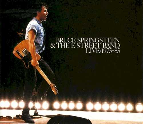 Allmusic album Review : Long before he sold substantial numbers of records, Bruce Springsteen began to earn a reputation as the best live act in rock & roll. Fans had been clamoring for a live album for a long time, and with Live 1975-85 they got what they wanted, at least in terms of bulk. His concerts were marathons, and this box set, including 40 tracks and running over three and a half hours, was about the average length of a show. In his brief liner notes, Springsteen spoke of the emergence of the albums "story" as he reviewed live tapes, and that story seems nothing less than a history of his life, his concerns, and his career. The first cuts present the Springsteen of the early to mid-70s; these performances, most of them drawn from a July 1978 show at the Roxy in Los Angeles, give us the romantic, hopeful, earnest Springsteen of "4th of July, Asbury Park (Sandy)" and "Thunder Road." The second section begins with his first Top Ten hit, "Hungry Heart" -- this is the Springsteen of the late 70s and early 80s, an arena rock star with working-class concerns. After an acoustic mini-set given largely to material from Nebraska -- songs of economic desperation and crime -- comes a reshuffling of Born in the U.S.A., songs in which Springsteen and his characters start to fight back and rock out. Finally, he brings it all back home to New Jersey, starting with the unofficial state anthem, "Born to Run," and including "Tenth Avenue Freeze-Out" and "Jersey Girl." Fans could rejoice that it found room for seven previously unreleased songs, including "Because the Night," but it wasnt as funny, as moving, or as exhilarating as a Springsteen show could be. Maybe no single album, however long, could have been, but where Springsteen impressed in concert because he tried so hard, here he seemed to have tried a little too hard to make a live album carry the freight of everything he had to say.