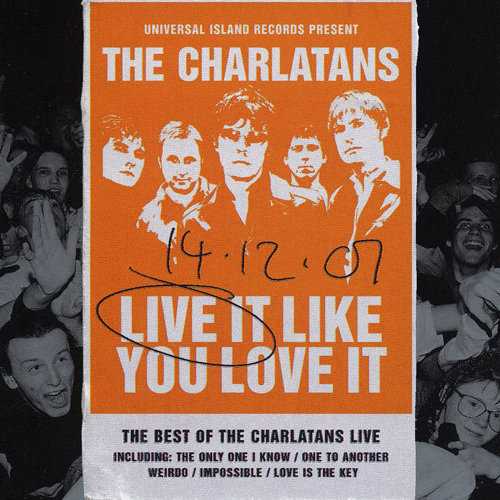 Allmusic album Review : Recorded at the Manchester Evening News Arena in December 2001, Live It Like You Love It sees the Charlatans not quite living up to the mantra that is this live albums title. Over the course of the first ten tracks, Tim Burgess offers up some truly weak vocals, his voice lacking any passion, as he accidentally goes in and out of falsetto and hits a myriad of sour notes. While his bandmates are generally in better form, it would be a stretch to call their playing tight and impassioned. Even when Manchester guitar god Johnny Marr appears deus ex machina to help out on "Weirdo," the band plays well below its abilities as represented on many superb albums. Burgess and company steer through their key singles and standouts, tackling five songs from Wonderland, four from Tellin Stories, two from Us and Us Only and Some Friendly, and one from Between 10th and 11th. Surely a peek at the set list would show a rendition of "Cant Get Out of Bed" from Up to Our Hips or any track at all from their self-titled rebirth album, but no. All this being said, for the encore of the final four songs, Burgess emerges revitalized, all the other players attack their instruments, and energy bursts forth from where none previously existed. How strange that extended versions of "Forever" and "Sproston Green" rock the hardest, their vibes perfectly aligned. Still, the finale isnt enough to recommend Live It Like You Love It, and fans whove enjoyed them live might wonder if this set was just a bad showing, or if a recording just cant convey the bands live, psychedelic party atmosphere. This being said, fans would do well to investigate every studio effort before treading into this murky and uneven affair.