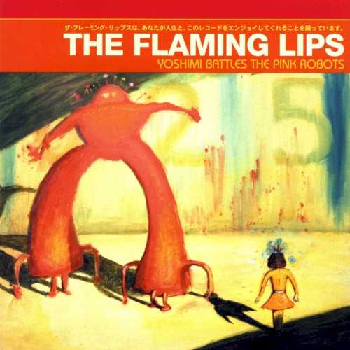 Allmusic album Review : After the symphonic majesty of The Soft Bulletin, the Flaming Lips return with Yoshimi Battles the Pink Robots, a sublime fusion of Bulletins newfound emotional directness, the old-school playfulness of Transmissions From the Satellite Heart, and, more importantly, exciting new expressions of the groups sentimental, experimental sound. While the album isnt as immediately impressive as the equally brilliant and unfocused Soft Bulletin, its more consistent, using a palette of rounded, surprisingly emotive basslines; squelchy analog synths; and manicured acoustic guitars to craft songs like "One More Robot/Sympathy 3000-21," a sleekly melancholy tale of robots developing emotions, and "In the Morning of the Magicians," an aptly named electronic art rock epic that sounds like a collaboration between the Moody Blues and Wendy Carlos. Paradoxically, the Lips use simpler arrangements to create more diverse sounds on Yoshimi, spanning the lush, psychedelic reveries of "Its Summertime"; the instrumental "Approaching Pavonis Mons by Balloon"; the dubby "Are You a Hypnotist?"; and the barely organized chaos of "Yoshimi Battles the Pink Robots, Pt. 2," which defeats the evil metal ones with ferocious drums, buzzing synths, and the razor sharp howl of the Boredoms Yoshimi. Few bands can craft life-affirming songs about potentially depressing subjects (the passage of time, fighting for what you care about, good vs. evil) as the Flaming Lips, and on Yoshimi, theyre at the top of their game. "Do You Realize??" is the standout, so immediately gorgeous that its obvious that its the single. Its also the most obviously influenced by The Soft Bulletin, but its even catchier and sadder, sweetening such unavoidable truths like "Do you realize that everyone you know someday will die?" with chimes, clouds of strings, and angelic backing vocals. Yoshimi features some of the sharpest emotional peaks and valleys of any Lips album -- the superficially playful "Fight Test" is surprisingly bittersweet, while sad songs like "All We Have Is Now" and "Ego Tripping at the Gates of Hell" are leavened by witty lyrics and production tricks. Funny, beautiful, and moving, Yoshimi Battles the Pink Robots finds the Flaming Lips continuing to grow and challenge themselves in not-so-obvious ways after delivering their obvious masterpiece.