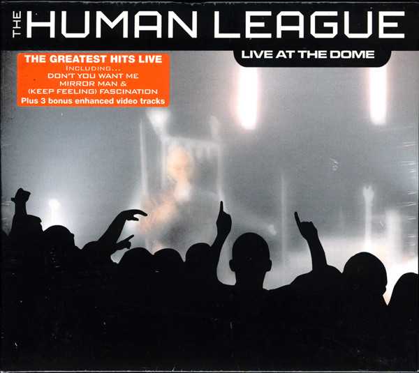 Allmusic album Review : The consensus is that the Human League have continued to thrive as a live act throughout the years. Live at the Dome, unfortunately, doesnt back this up. Recorded at a late 2003 appearance at Brighton, Englands Dome, this set -- heavy on Dare!, along with stray favorites that span the groups existence -- is full of energy, and the group remains excited to play its material to its fans, but Philip Oakeys voice isnt near top form. Occasionally hoarse-sounding, he often strains as well, and Susan Anne Sullys and Joanne Catheralls responses tend to be a little nasal. The arrangements are rarely changed, though "The Lebanon" is actually improved with a different drum sound. Insatiable fanatics will see past the faults, but theres no doubting that the DVD version of the performance is far more preferable.