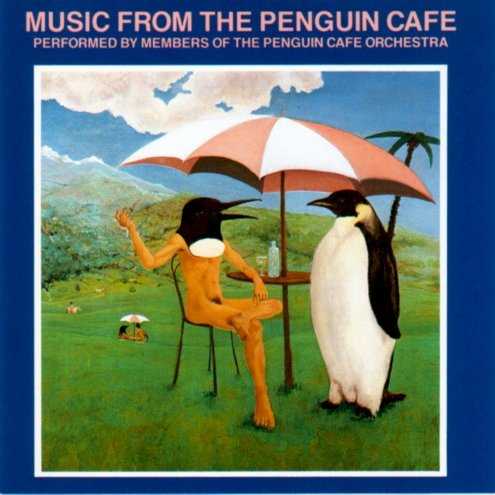 Allmusic album Review : Pegging Penguin Cafe Orchestras sound has always proved problematic; imagine Clusters toy melodies channeled through the Bonzo Dog Band with a hint of the Art Bears high-mindedness, and youve at least got a point of reference. The brainchild of multi-instrumentalist Simon Jeffes, Penguin Cafes debut was released under the imprimatur of executive producer Brian Eno, who had taken the onus of bringing like-minded minimalists (Harold Budd, Cluster, Jon Hassell) to light. But where the work of those artists demanded to be taken seriously, Jeffes and company almost defy you to take their music seriously. "Penguin Cafe Single" and "In a Sydney Motel" are playful pieces constructed to sound nonmusical, aided by Jeffes eclectic instrumentation (e.g., the ukelele), which effectively undermines the serious sounds of cello and violin. Its not all light fare; "Surface Tension" sounds like Eno at his most morose and "Coronation" could have come from the ice queen herself, Nico. If theres a knock on Music From the Penguin Cafe (and from the vantage point of their second album, there is), its that Jeffes merely teases listeners with his charm. On the second side (for CD owners, thats the last three songs), the Penguin Cafe Orchestra traverse artier terrain, with little of their original humor (although "Chartered Flight" does reuse themes from the first side in an effort to come across warmly). As a result, Music From the Penguin Cafe tugs from two very different directions: the avant-garde and the innocent. Listeners are trained to save room for the sweet stuff at the end; by placing it at the beginning, most listeners wont have the appetite for the heavy courses that follow. Mind you, the Penguin Cafe Orchestra are no laughing matter, but heavy artists abound, and musicians with a sense of humor about their art are cherished oddities. Music From the Penguin Cafe shows restraint, their eponymous second album is pure indulgence; reward yourself with their second album first and purchase their first album second. Note that, like Harold Budds debut, this material was recorded in part in 1974 (with roughly half of the material dating from 1976), but the span in time has little bearing on the sound of the music.