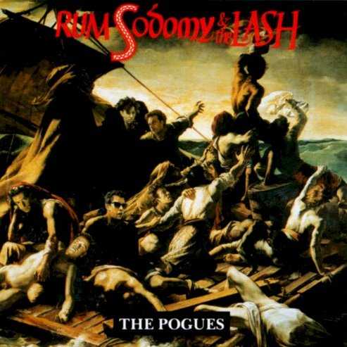 Allmusic album Review : "I saw my task... was to capture them in their delapidated glory before some more professional producer f--ked them up," Elvis Costello wrote of his role behind the controls for the Pogues second album, Rum Sodomy & the Lash. One spin of the album proves that Costello accomplished his mission; this album captures all the sweat, fire, and angry joy that was lost in the thin, disembodied recording of the bands debut, and the Pogues sound stronger and tighter without losing a bit of their edge in the process. Rum Sodomy & the Lash also found Shane MacGowan growing steadily as a songwriter; while the debut had its moments, the blazing and bitter roar of the opening track, "The Sick Bed of Cúchulainn," made it clear MacGowan had fused the intelligent anger of punk and the sly storytelling of Irish folk as no one had before, and the rent boys serenade of "The Old Main Drag" and the dazzling, drunken character sketch of "A Pair of Brown Eyes" proved there were plenty of directions where he could take his gifts. And like any good folk group, the Pogues also had a great ear for other peoples songs. Bassist Cait ORiordans haunting performance of "Im a Man You Dont Meet Every Day" is simply superb (it must have especially impressed Costello, who would later marry her), and while Shane MacGowan may not have written "Dirty Old Town" or "And the Band Played Waltzing Matilda," his wrought, emotionally compelling vocals made them his from then on. Rum Sodomy & the Lash falls just a bit short of being the Pogues best album, but was the first one to prove that they were a great band, and not just a great idea for a band.