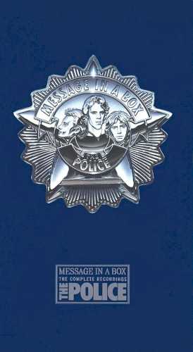 Allmusic album Review : Despite their legendary status, the Police only released five albums during their brief reign from 1978-1983. In addition, the trio had amassed a healthy amount of both studio and live B-sides, plus songs that only appeared on soundtracks. For the 1993 four-CD box set Message in a Box: The Complete Recordings, every single song the Police ever recorded is included. All the tracks were digitally remastered for the project, sounding superior to the original CD versions of the single albums. Also included is a 68-page booklet that includes an interesting (and often humorous) biography, a time line, and notes from all three bandmembers regarding the rarities that appear for the first time on compact disc here. But of course, the real charm of the box set is the music -- album tracks ("Hole in My Life," "Its Alright for You," "Driven to Tears"), hits ("Message in a Bottle," "Cant Stand Losing You," "Spirits in the Material World"), and rarities ("Fallout," a live version of "Next to You") are all timeless classics. While the set is highly recommended to newcomers just discovering the wonders of the Police, longtime fans should consider replacing their tinny-sounding single CDs with the definitive Message in a Box. After all, it contains a total of 24 tracks unavailable (for the most part) anywhere else.