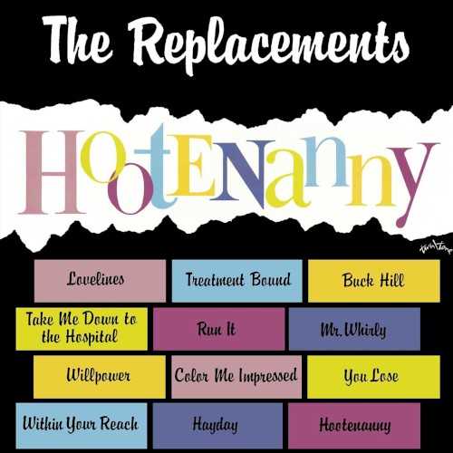 Allmusic album Review : Hootenanny is the place where the Replacements began to branch out from the breakneck punk that characterized their first two records -- which isnt quite the same thing as growing up, however. The brilliant thing about Hootenanny is that it teeters at the brink of maturity but never makes the dive into that deep pool. Paul Westerberg nevertheless dips a toe into those murky waters with "Color Me Impressed," as good an angst-ridden rocker as he would ever write, and the heartbroken "Within Your Reach," which presented a break from the Replacements past in its slower tempo, driven by a stiff yet sad drum loop, and its vulnerability. Not long after this, Westerbergs vulnerability would become central to the Mats, although here hes keeping it way in check, but Hootenanny has something better to offer than a collection of soul-searching ballads: it offers the manic, reckless spirit so key to the Replacements legend. All the myths of the Replacements at their peak speak to how it seemed like anything could happen at one of their shows, how Bob Stinson could blow out his amplifiers, how Westerberg would stumble through impromptu kitsch covers, how it could seem like the band would never make it to the end of the show. Well, Hootenanny is the only record of theirs where it seems like they may not make it to the end of the album, so ragged and reckless it is. It lurches to life with the folk piss-take "Hootenanny" before spinning out of control with "Run It," a piece of faux-core harder and funnier than anything on Stink. Hootenanny continues to bounce from extreme to extreme, stopping for a Beatles parody on "Mr. Whirly" and the instrumental "Buck Hill" before Westerberg reads out personal ads on "Lovelines." Almost all of the albums 12 songs could be seen as slight on their own merits, but the whole is greater than its individual parts, not just in how it is a breathless good time, but how this album offers a messy break from American punk traditions, ushering in an era of irony and self-deprecation that came to define much of American underground rock in the next decade. Nowhere is the Replacements influence clearer than on Hootenanny, and although they made better records, no other one captures what the band was all about better than this.