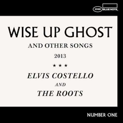 Allmusic album Review : Musicians separated by age, style, and demographic, Elvis Costello and the Roots are nevertheless natural collaborators bound by wide taste, insatiable appetite, and fathomless record collections. This is particularly true of Roots drummer/de facto bandleader ?uestlove, the musical omnivore who is the bands most recognizable member and perhaps the only popular musician outside of Costello who values the music press. This is not incidental to Wise Up Ghost, the unexpected 2013 collaboration between Costello and the Roots. As recognizable as both parties are -- the Roots are Jimmy Fallons house band, soon to inherit the throne from Doc Severinsen on The Tonight Show; Elvis Costello seizes any opportunity to ham it up on camera -- neither are exactly popular popular artists. Between the two of them, they have a grand total of four Billboard Top 40 hits -- two apiece -- which suggests that their instincts run against the grain, something ?uestlove admits in his 2013 memoir, Mo Meta Blues, when he confesses he always preferred deep cuts to hit singles. This sensibility thrives on Wise Up Ghost, which quickly dismisses its two potential crossover singles -- the ominous "Walk Us Uptown," which is the greatest indication of the albums vibe, then the slyly funky slow groove "Sugar Wont Work" -- before getting down to the hard work of recontextualizing forgotten music from Costellos Warner years while offering barbed social commentary in the vein of Whats Going On or Theres a Riot Goin On. Here, the projects origin as a wildly imaginative reinterpretation of Costellos back catalog is evident, but it also speaks to how Elvis rose to the challenge of working with a live hip-hop band. Lacking the context of heavy samples, he nevertheless embraced hip-hops postmodernism by jamming together the lyrics of "Hurry Down Doomsday (The Bugs Are Taking Over)" and "Pills and Soap" for "Stick Out Your Tongue," while "Refuse to Be Saved" evokes the ghost of the Dirty Dozen Brass Bands appearance on "Chewing Gum" and "Tripwire" suggests "Satellite." These two songs were on Spike -- which wouldve been the Costello album on the charts while ?uestlove was in high school, also not entirely a coincidence -- and much of the sensibility of Wise Up Ghost derives from those sometimes underappreciated early Warner albums Spike and Mighty Like a Rose, two albums overly dense in sonic and lyrical detail. So too is Wise Up Ghost, a record that flaunts its cerebellum as it progresses, but the Roots emphasis on smart, textured grooves grounds the album even if it hardly widens the albums potential audience. This is an exquisitely detailed, imaginative record that pays back dividends according to how much knowledge, either of Costello or the Roots or their idols, a listener brings to the album. Its not exactly alienating but Wise Up Ghost does require work from its audience, and the more you know -- and the more you listen -- the better it seems.