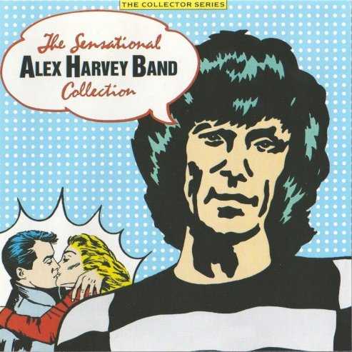 Allmusic album Review : This was the first Alex Harvey collection to see its release on compact disc. There have since been dozens of others, many with better sound. This set contains 14 songs, all of them either Harvey chart hits such as "Delilah," "Faith Healer," "Action Strasse," and others, as well as staples of the bands outrageously funny, entertaining, and over-the-top rock & roll show. The beauty of Harveys music is that it endures as a prime example of the first glam era. Harveys tunes, such as his cover of Leiber and Stollers "Framed," "Gang Bang," and the raucous "Giddy Up a Ding Dong," also kept him rooted to the grand rock & roll tradition and to rhythm and blues. This is an excellent introduction to Harvey and can readily be found languishing in the bins of used record stores for a discounted price.