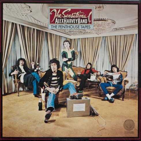 Allmusic album Review : Anyone familiar with the work of the Sensational Alex Harvey Band knows the group had an intriguing penchant for performing odd cover versions from all different areas of popular music. This 1976 album allowed the group to give full vent to this obsession: three of the tracks are band originals, but the rest are a series of covers that hit everything from Irving Berlin to the Osmonds to Alice Cooper. The resulting album has a thrown-together feel that keeps if from cohering properly, but still manages to be a worthwhile listen thanks to a combination of spirited performances and interesting arrangements. The highlight of the band originals is"Jungle Jenny," a gender-switched Tarzan tale that sets lyrics about a lusty white goddess who drives the apes mad over a tune that mixes glam rock guitar with tribal drums. In terms of covers, the standout tracks include a moody mid-tempo take on Jethro Tulls "Love Story" and "Crazy Horses," which utilizes Harveys larynx-shredding wail to bring out the apocalyptic overtones in this surprisingly hard-rocking Osmonds tune. The band also takes some surprisingly effective stabs at country rock with their boozy sing-along cover of "Gamblin Bar Room Blues" and "Say Youre Mine (Every Cowboy Song)," a Harvey original. A few of tracks come off as throwaways ("Runaway" is energetically performed but adds nothing to the tune), but this album is a solid listen overall for any fans of the Alex Harvey sound.