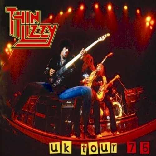 Allmusic album Review : Here is a slice of Thin Lizzy at their proverbial best touring the U.K. in 1975 in support of Fighting, the album released the year before they ripped the lid off it with Jailbreak. As such, this set reveals -- albeit with a little less in terms of sound quality since this is clearly a radio broadcast -- Lizzy as one of the greatest live bands in history. The recording was done officially, the release is questionable. Everything is audible with only the slightest sound deterioration here, (and the song selection is terrific from the early years); the performance is just on fire. "The Rocker" is here, as is a stunning rendition of "Cowboy Song," an overdriven "Me and the Boys," "Fighting My Way Back to You," and "The Wild One," to name the blasters. The midtempo selections include their amazing cover of Bob Segers "Rosalie" (the songwriter should have quit performing it after Lizzy issued it on their album), and an electric blues rendition of "Still in Love with You." For those who worship at this particular rock altar and dont have this show, its most definitely a necessity -- especially since there are four never-before-released live cuts!