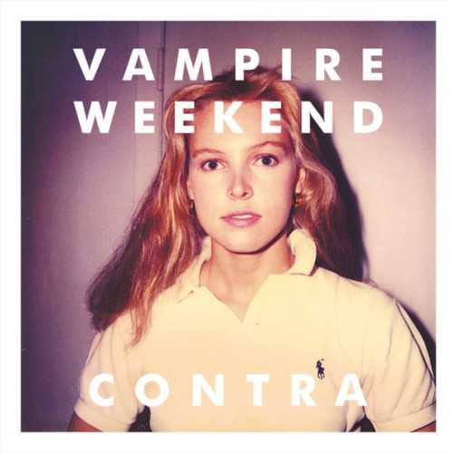 Allmusic album Review : The scholarly Upper West Side Soweto of Vampire Weekend’s debut sounded self-assured, but on Contra, they step out of their ivory tower with just as much confidence. In all senses of the term, this is a sophomore album. The band still flaunts the collegiate sense of discovery that made Vampire Weekend charming -- and sometimes too precious -- but with more maturity and creativity. Another Discovery is just as much of a force on Contra as any of the band’s much-noted influences (Afro-pop, Paul Simon’s Graceland): Rostam Batmanglij’s electro-hip-hop-pop project with Ra Ra Riot’s Wes Miles, which released its album LP after the pair found acclaim with their day jobs. While Vampire Weekend aren’t as shiny and sugary as Discovery, some of that adventurousness rubbed off on Batmanglij’s Contra production, which plays to the band’s biggest strength: inspired juxtaposition. The album’s artwork, which pairs a blonde WASP princess in a popped-collar polo shirt with the term given to Nicaraguan rebels, hints at the flair with which Vampire Weekend play mix-and-match on Contra. They throw listeners into the deep end with “Horchata,” which features a four-on-the-floor beat, thumb piano, rubbery synth bass, and massed harmonies -- almost everything except the spry guitars that helped define their first album. “California English” goes farther, tweaking Ezra Koenig’s yelp with Auto-Tune, the bête noire of those who value “realness” in their music; for Vampire Weekend, it’s just another instrument for them to play with. On paper, Contra’s hybrids seem more contrived than they actually sound: “Giving Up the Gun” fuses baile funk, house and stadium rock into a sweet melody propelled by choppy rhythms. “Diplomat’s Son” is even more far-fetched and fantastic, adding samples of M.I.A. and Toots & the Maytals -- exactly the kind of things you’d expect to hear on a young globetrotter’s iPod -- to nostalgic chamber pop. The album bustles with so many sounds and ideas that it challenges listeners to decide where to put their ears first, particularly on the single “Cousins,” a blur of guitars and jump-cut drums that sounds like abstract punk. Despite this busyness, Vampire Weekend are looser and less cryptic than on their debut, allowing them to tell stories like “Holiday,” an Iraqi war protest set to skanking guitars (ever the font snob, Koenig can’t resist mentioning a headline in “96-point Futura”). Even the few quiet moments are complex: “I Think UR a Contra” closes the album by wanting, and hating, the kind of privilege that brings “good schools and friends with pools.” And though the band is committed to change, the same joy that soared through Vampire Weekend pops up on “White Sky,” which boasts a melody so irrepressible that Paul Simon just might want to borrow it. With Contra, Vampire Weekend make Auto-Tune and real live guitars, Mexican drinks, Jamaican riffs and Upper West Side strings belong together, and this exciting lack of boundaries offers more possibilities than anyone could have expected.