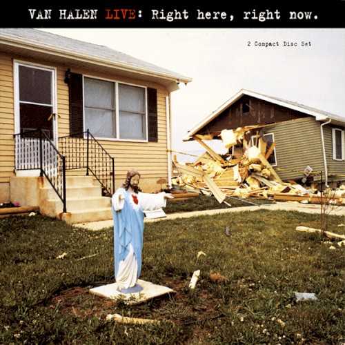 Allmusic album Review : Van Halen assembled their first live album, the two-CD Live: Right Here Right Now, from a collection of tapes dating from 1985 (when Sammy Hagar replaced David Lee Roth), to the present. Only a few songs recall Roths days, and too many songs from For Unlawful Carnal Knowledge are featured (ten out of 11). With the exception of the consistently impressive Eddie Van Halen, the album slows to a halt during the solo passages. Most of the time, the performances arent all that different from the original studio recordings. Despite the moments of tedium, Live: Right Here Right Now deserves to be in any real Van Halen fans collection; those who arent devoted to the band would be advised to stick with the original albums.