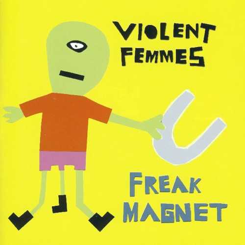 Allmusic album Review : The Violent Femmes first album of new material to be released in the U.S. since 1994s muddled New Times (not counting the 1995 Australian release Rock!!!!!, reissued stateside in 1998), Freak Magnet is a pleasant surprise in its focus and consistency, marking yet another return to the groups folk-punk roots -- the punk side of the equation in particular. Gordon Gano plays electric guitar for much (though not all) of the record, turning in a series of concise, catchy pop nuggets punctuated by a romp through free jazz saxophonist Albert Aylers R&B; tune "New Generation." Although Freak Magnet doesnt really break new ground for the Femmes, its a neat encapsulation of the most effective variations on their signature sound, featuring misfit anthems (the title track, "Im Bad"), plaintive heartache ballads ("All I Want"), thrashy punk-pop ("Sleepwalkin," "Mosh Pit"), gospel ("Rejoice and Be Happy"), and folk-pop ("Forbidden"). Theres a bit of filler here, but its agreeable and good-humored, and the memorable moments outweigh it by a wide margin. Freak Magnet isnt really an artistic rebirth for the Femmes, but it is a good, solid album and a welcome return to form.