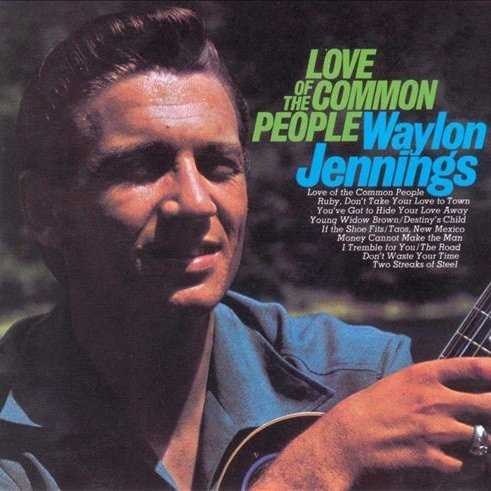 Allmusic album Review : Love of the Common People is where Waylon Jennings began to come into his own, delivering country, folk, pop, and rock in a distinct blend. To a certain extent, hes still searching here, overpowering on Beatles covers but effective on the title track. Theres a certain tendency for country albums of this era to be uneven, and if thats the case on Love of the Common People, it isnt because of bad material but because Jennings is searching the entire time, testing things out, finding that some things work and others dont. It may not be a perfect album, but there are enough remarkable moments to make it nearly essential.