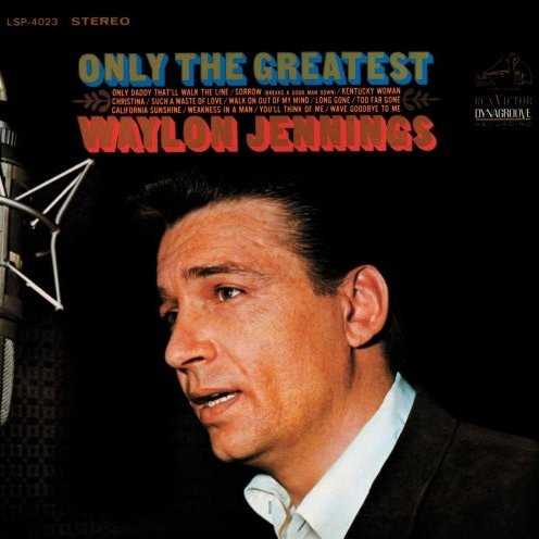 Allmusic album Review : Only the Greatest as a title may have two meanings: the first implies the music included here, and the second implies the artist. There is a case to be made for the latter, but in the case of the former, this is only partially true. Waylon Jennings was one of the most evocative country music artists ever produced. In his long career he did everything his own way, no matter what it cost him. The 12 songs are a testament to the greatness of his mature period as an artist. These are the singles and album tracks recorded during the 1960s when Jennings had actively gone to war with his label about using his own band in the studio and recording the material he chose, not his producers or label A&R men. His readings of Neil Diamonds "Kentucky Woman" and Bobby Bares "Such a Waste of Love," offer the power of his voice in a setting that was equal parts honky tonk, folk, rock, and even pop. Each track here is a winner, from the best known, such as "Only Daddy Thatll Walk the Line" to the least, such as Harlan Howards underappreciated classic "California Sunrise."