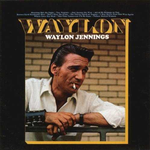 Allmusic album Review : This self-titled album signifies the real beginning of Waylon Jennings discontent with his career. He is making efforts in the studio here to stretch its boundaries and include material very foreign to Nashville. First off, the album opens with Chuck Berrys "Brown Eyed Handsome Man," a rollicking jump off the country and T-Bone Walker Texas blues flagship. Jennings own version may not be as rollicking as Berrys, but it swings hard and moves inside a groove that twists and turns on its own axis. One can also feel the conflict between producer Danny Davis trying to tame his singer and Jennings trying to split the seam of the track. In addition to beginning the album with so much tension, Jennings even gives a more traditional number like Sammi Smiths "Yellow Haired Woman" a spacier sound, where the Nashville sound becomes something akin to a bunch of studio guys in Nash Vegas trying to emulate Brian Wilson. Ray Buzzeos "I May Never Pass This Way Again" has honky tonk ballad written all over it, but those marching, shuffling guitars add a new spin. But its with Mickey Newburys "33rd of August" that the pokiness of Waylons mission becomes apparent. In the slow dirge, complete with gorgeous layers and textures of strings, aberrant percussion, and backing vocals that whisper rather than chorus, Jennings offers another dimension to not only this sad story, but the direction of his musical muse, somewhere in the groove but outside the confines of the studio. Waylon is an overlooked gem in the transition period of Jennings career.