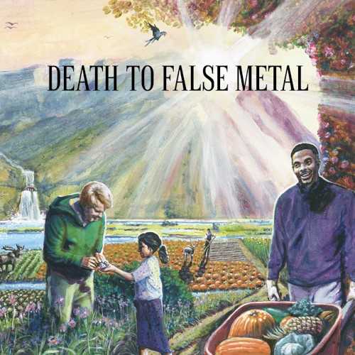 Allmusic album Review : Released as an accompaniment to the deluxe reissue of Pinkerton, 2010’s Death to False Metal is not quite a new album, and not quite a rarities retrospective, either. It’s a collection of unreleased songs the band cut during their 15-year association with DGC, some dating back to the early days, some quite recent, but they’re all given a nice new sheen that makes it sound like a relatively close cousin to Hurley, the band’s indie debut that appeared just two months before this major-label swan song. Generally, the tunes lean closer to Weezer’s classic power pop than either the all-things-to-all-people Raditude, or the glassy modern rock of Make Believe, and in turn, it falls somewhere between the inspired lunacy of the former and the formalist pop of the latter. Apart from the occasional pop culture reference -- the anti-suburban conformity anthem “I’m a Robot” dates it as a ‘90s artifact, the Mac-vs-PC conceit of “Odd Couple” pegs it as a decade later -- this is music that Weezer could have released at any time after their 2001 comeback, and while it’s sonically a little more ragged than any one album, thereby betraying its origins as a compilation, song for song, it’s one of their better records of the ‘00s, as it consists of the best songs, not tunes that fit the sound of a project. It’s a wonder why a few of these cuts didn’t pop up before this, but as a collection of outtakes, they hold together better than some of the band’s proper albums. death_to_false_metal