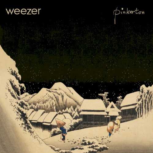Allmusic album Review : From the pounding, primal assault of the opening track, "Tired of Sex," its clear from the outset that Pinkerton is a different record than the sunny, heavy guitar pop of Weezers eponymous debut. The first noticeable difference is the darker, messier sound -- the guitars rage and squeal, the beats are brutal and visceral, the vocals are mixed to the front, filled with overlapping, off-the-cuff backing vocals. In short, it sounds like the work of a live band, which makes it all the more ironic that Pinkerton, at its core, is a singer/songwriter record, representing Rivers Cuomos bid for respectability. Since he hasnt changed Weezers blend of power pop and heavy metal (only the closing song, "Butterfly," is performed acoustically), many critics and much of the bands casual fans didnt notice Cuomos significant growth as a songwriter. Loosely structured as a concept album based on Madame Butterfly, each song works as an individual entity, driven by powerful, melodic hooks, a self-deprecating sense of humor ("Pink Triangle" is about a crush on a lesbian), and a touching vulnerability ("Across the Sea," "Why Bother?"). Weezer can still turn out catchy, offbeat singles -- "The Good Life" has a chorus that is more memorable than "Buddy Holly," "El Scorcho" twists Pavements junk-culture references in on itself, "Falling for You" is the most propulsive thing theyve yet recorded -- but the bands endearing geekiness isnt as cutesy as before, which means the album wasnt as successful on the charts. But its the better album, full of crunching power pop with a surprisingly strong emotional undercurrent that becomes all the more resonant with each play. pinkerton