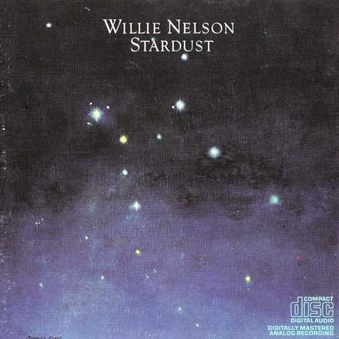 Allmusic album Review : At the height of outlaw country, Willie Nelson pulled off perhaps the riskiest move of the entire bunch. He set aside originals, country, and folk and recorded Stardust, a collection of pop standards produced by Booker T. Jones. Well, its not entirely accurate to say that he put away country and folk, since these are highly idiosyncratic interpretations of "Georgia on My Mind," "All of Me," "Moonlight in Vermont," and "Dont Get Around Much Anymore," blending pop, country, jazz, and folk in equal measures. Its not that Willie makes these songs his own, its that he reimagines these songs in a way that nobody else could, and with his trusty touring band, he makes these versions indelible. It may be strange to think that this album, containing no originals from one of Americas greatest songwriters, is what made him a star, and it continues to be one of his most beloved records, but its appropriate, actually. Stardust showcases Nelsons skills as a musician and his entire aesthetic -- where there is nothing separating classic American musical forms, it can all be played together -- perhaps better than any other album, which is why it was a sensation upon its release and grows stronger with each passing year.